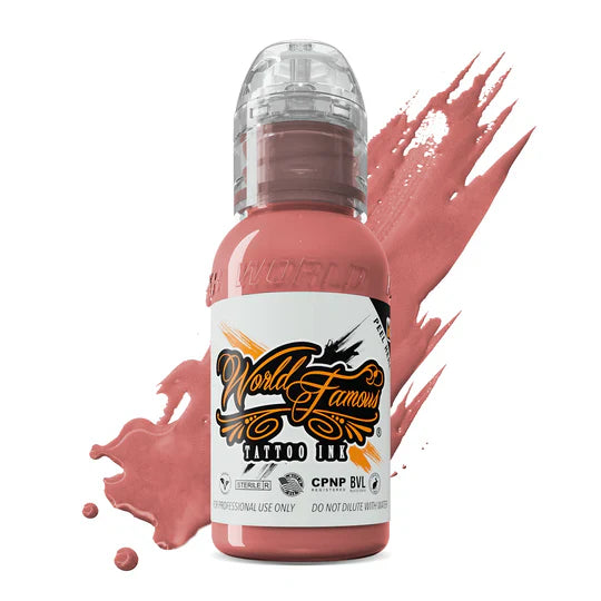 World Famous Tattoo Ink - OLEG Blush 1 oz