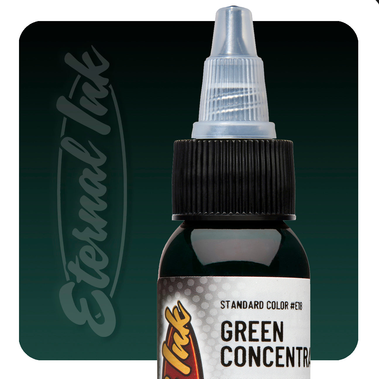 Eternal Tattoo Ink - Green Concentrate 1 oz