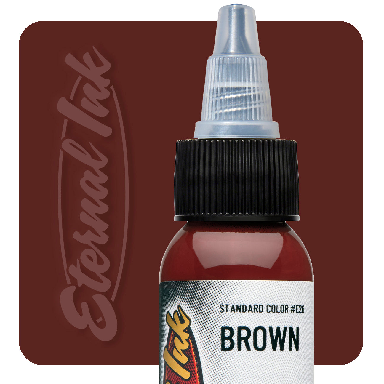 Eternal Tattoo Ink - Brown 1 oz