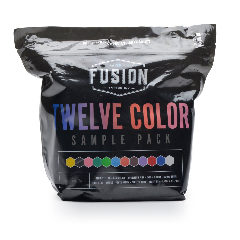 Fusion Ink - Sample Pack 12 - Color Set