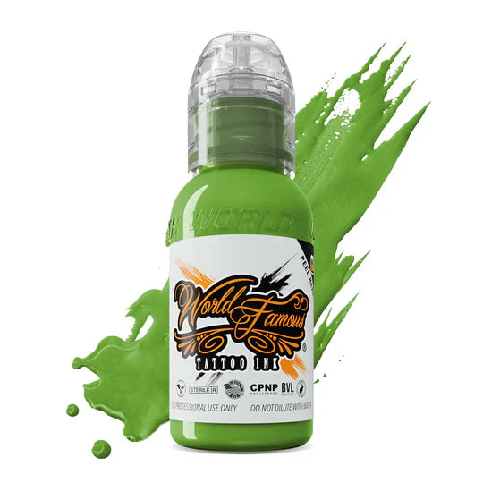 World Famous Tattoo Ink - Green Day 1 oz