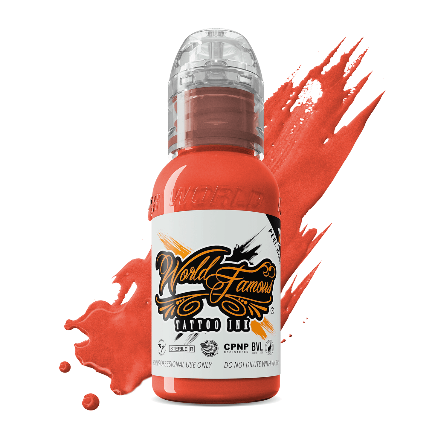 World Famous Tattoo Ink - Bora Bora Peach 1 oz
