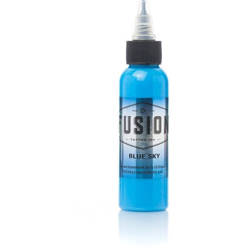 Fusion Ink - Color Blue Sky 1 oz - TATX.comTATTOO INK