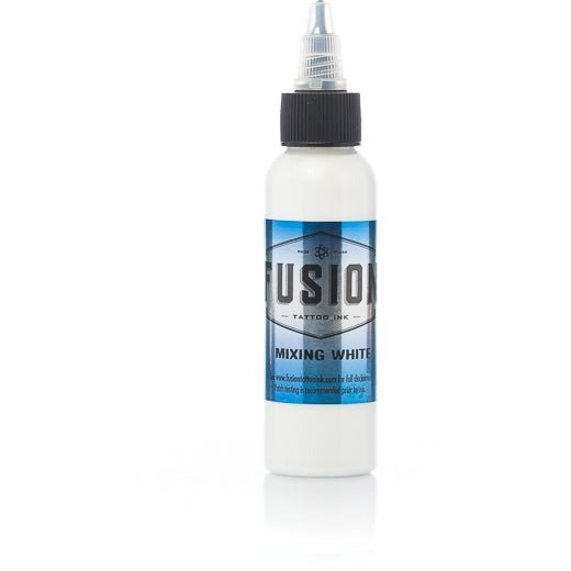 Fusion Ink - Color Mixing White 1 oz - TATX.comTATTOO INK