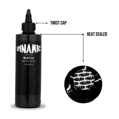 Dynamic Tattoo Ink - BLKout 8 oz