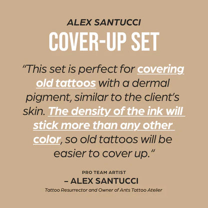 World Famous Tattoo Ink - Alex Santucci Cover-Up Set