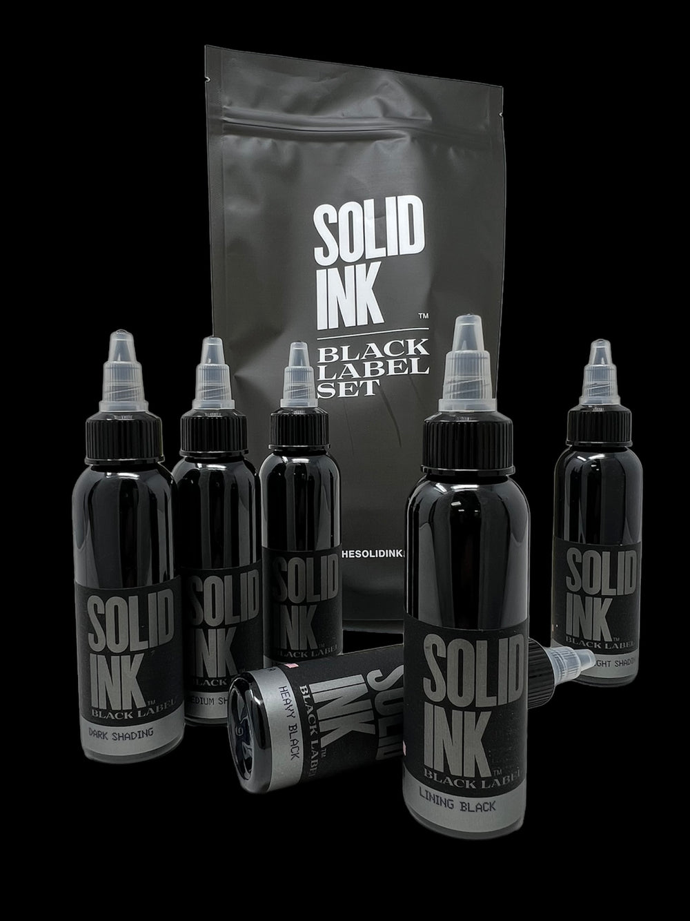 Solid Ink - Grey Wash Set 6 (Includes Lining and Heavy)