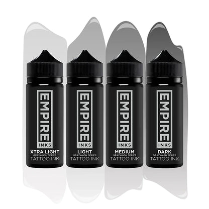 Empire Inks Graywash Series - 4 Stage Graywash Set 4 Bottles