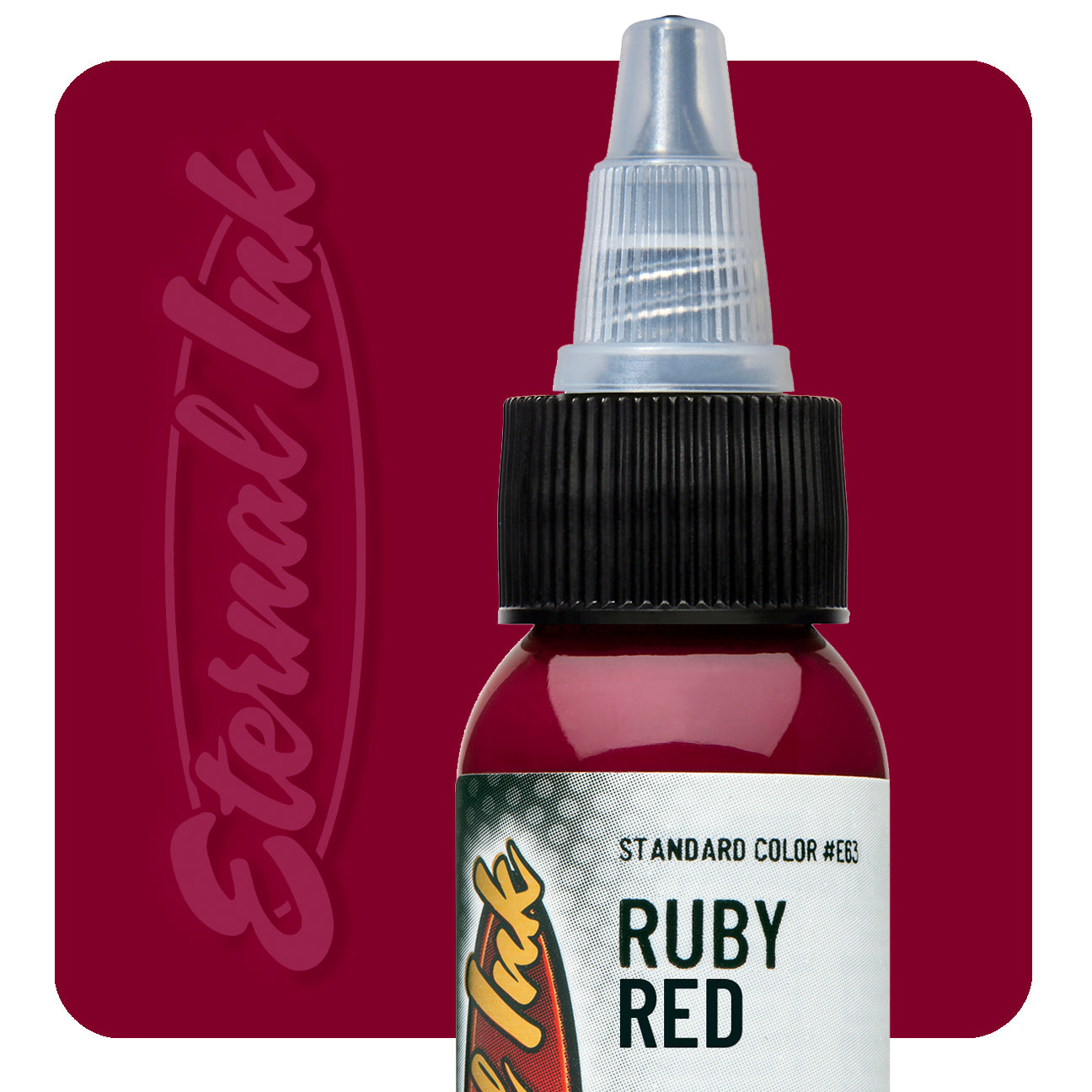 Eternal Tattoo Ink -  Ruby Red 1 oz