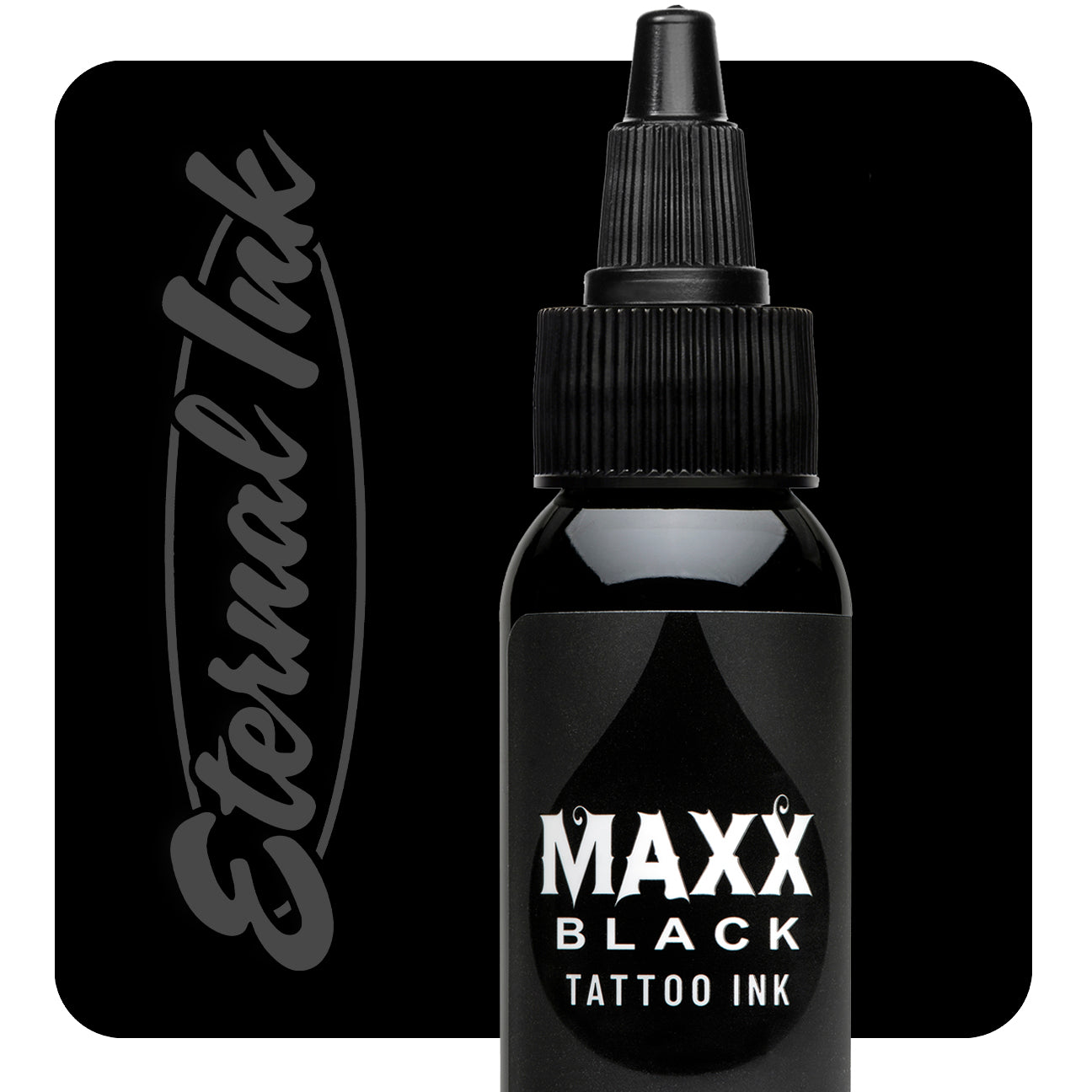 Eternal Tattoo Ink -  Maxx Black - 1 oz