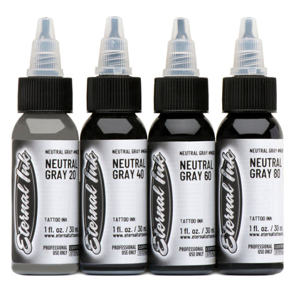 Eternal Ink Neutral Gray Ink Set - 4 Bottles