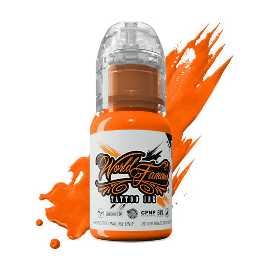 World Famous Tattoo Ink - Must-Haves 12 Bottles Ink Set - 0.5 oz