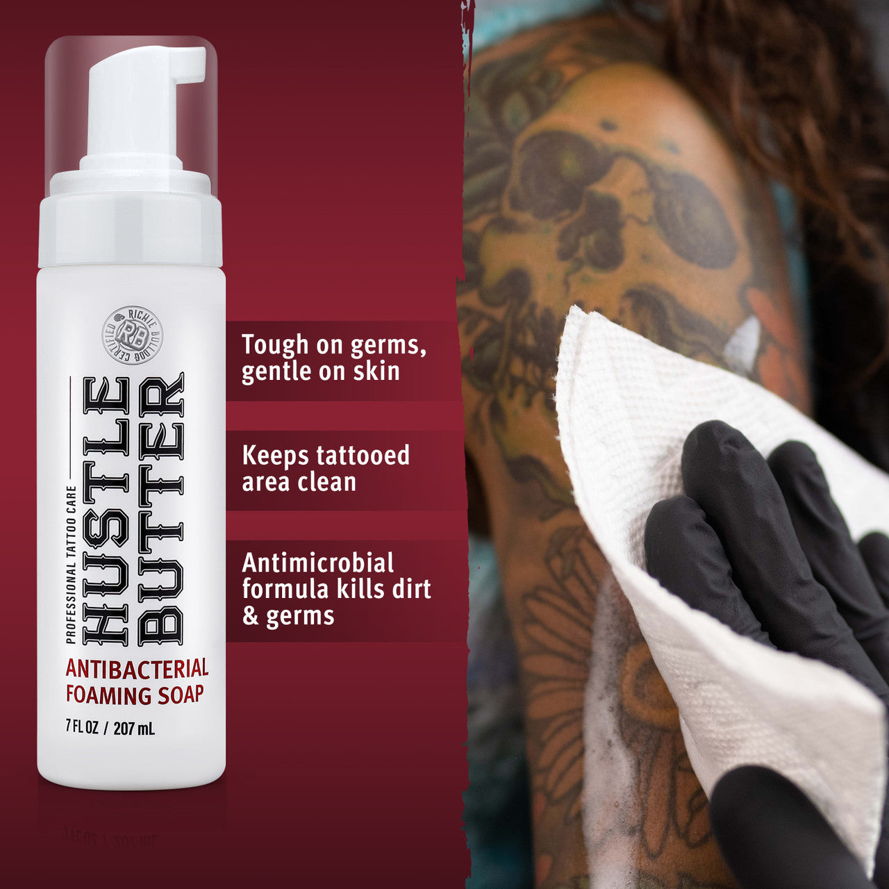Hustle Bubbles Foamer Antimicrobial Soap