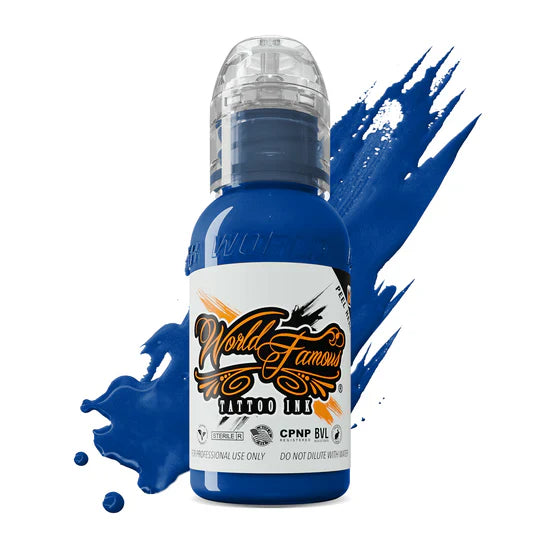 World Famous Tattoo Ink - Navy Seals Blue 1 oz
