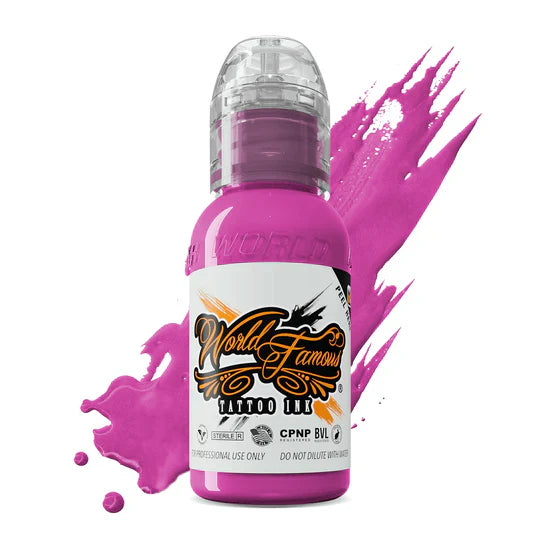 World Famous Tattoo Ink - Must-Haves 12 Bottles Ink Set - 0.5 oz
