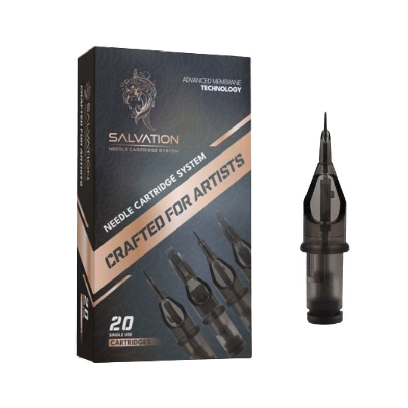 Salvation - 23M LT #12 (0.35mm) - 20pc - Magnum Tattoo Cartridges
