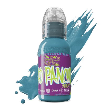 World Famous Tattoo Ink - 16 Colors A.D. Pancho Proteam Set - 1oz