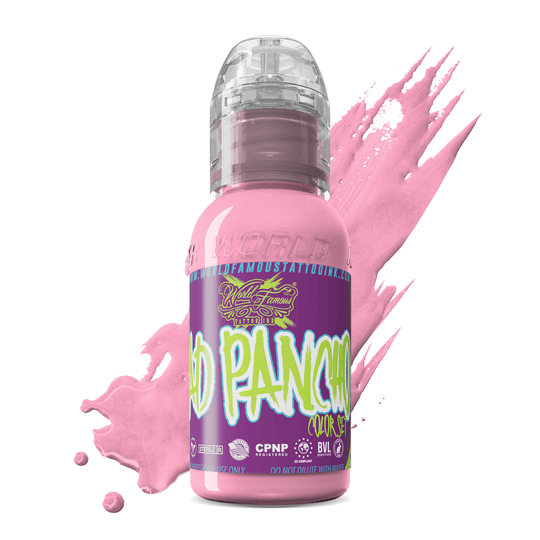 World Famous Tattoo Ink - 16 Colors A.D. Pancho Proteam Set - 1oz