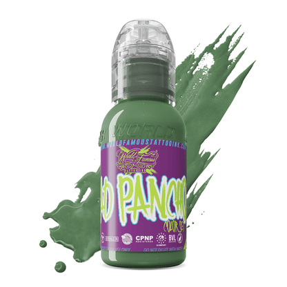 World Famous Tattoo Ink - 16 Colors A.D. Pancho Proteam Set - 1oz