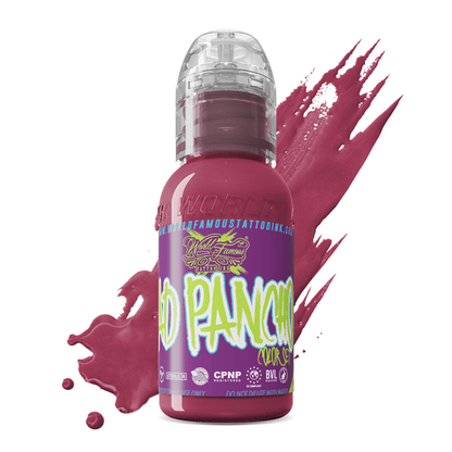 World Famous Tattoo Ink - 16 Colors A.D. Pancho Proteam Set - 1oz