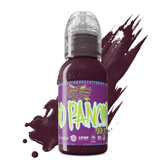 World Famous Tattoo Ink - 16 Colors A.D. Pancho Proteam Set - 1oz