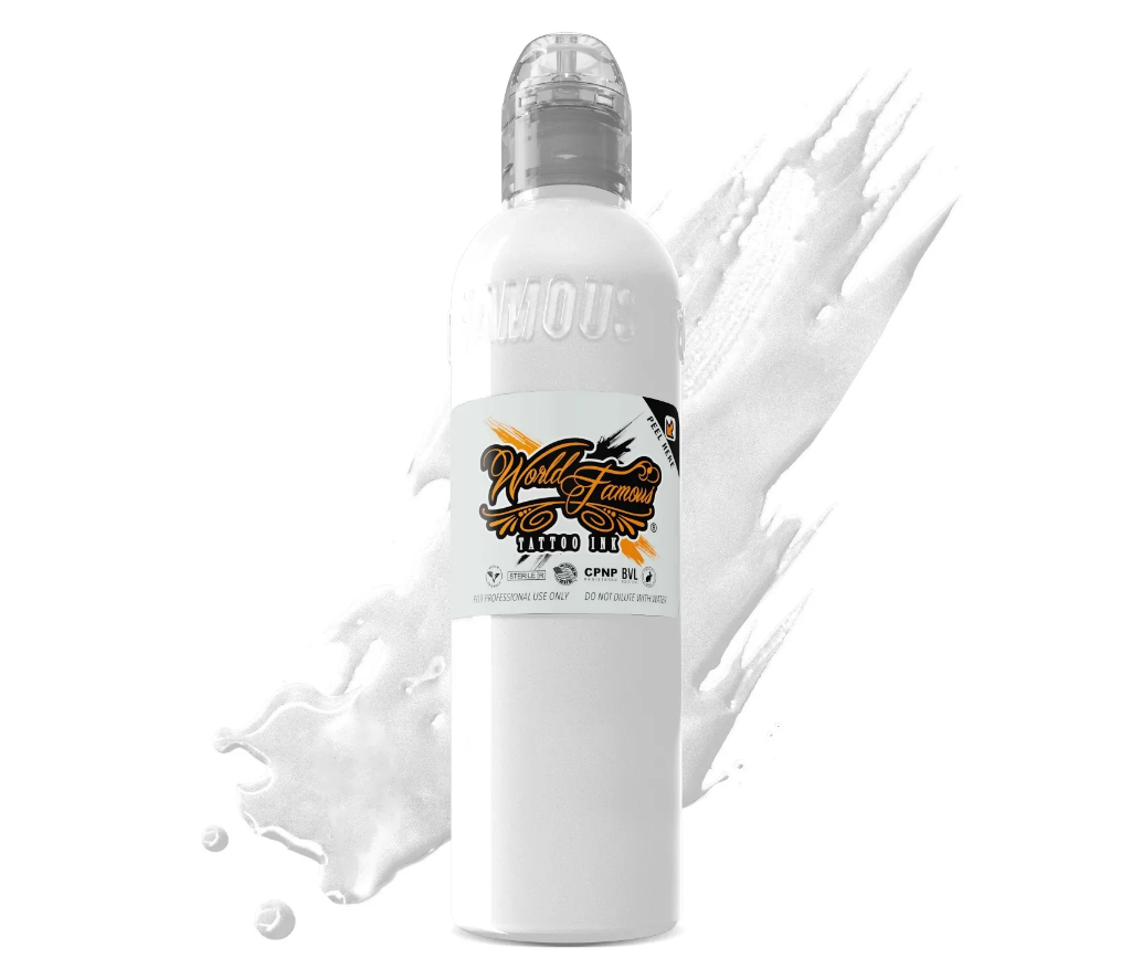 World Famous Tattoo Ink - White House 1 oz