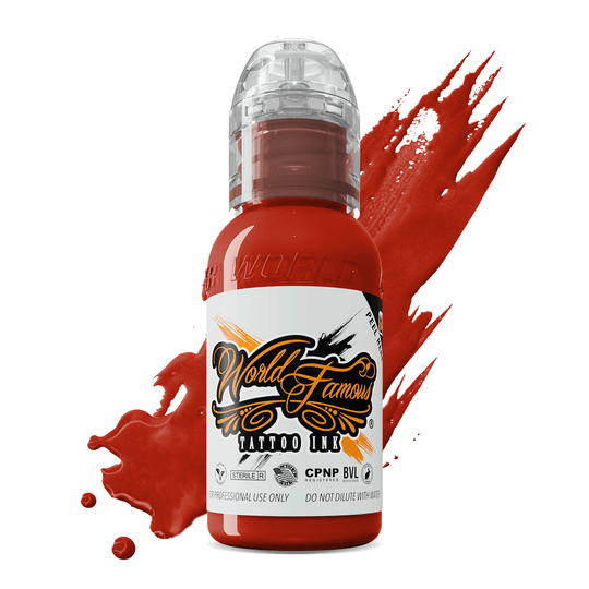 World Famous Tattoo Ink - Red Hot Chili Pepper 1 oz