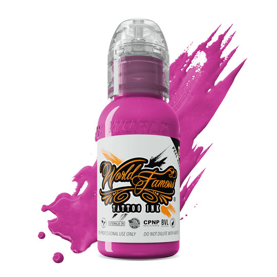 World Famous Tattoo Ink - Rushmore Magenta 1 oz