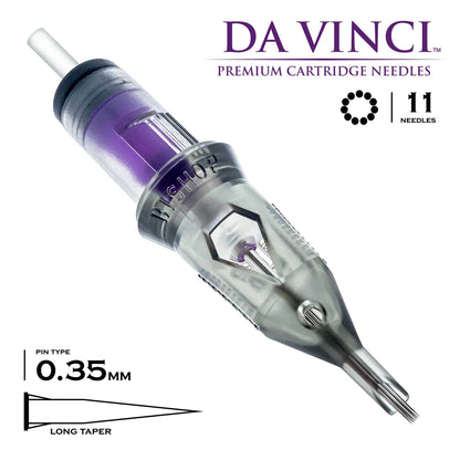 Bishop - 11RS LT #12 (0.35mm) - 20pc - Round Shader Tattoo Cartridges