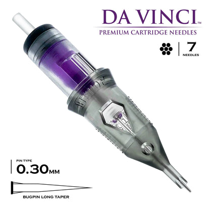 Bishop - 7RL LT #10 (0.30mm) - 20pc - Round Liner Tattoo Cartridges