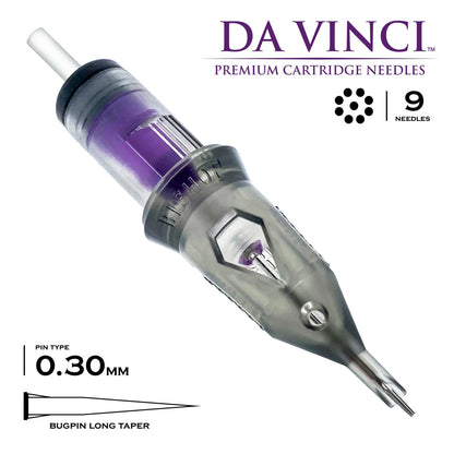 Bishop - 9RL LT #10 (0.30mm) - 20pc - Round Liner Tattoo Cartridges