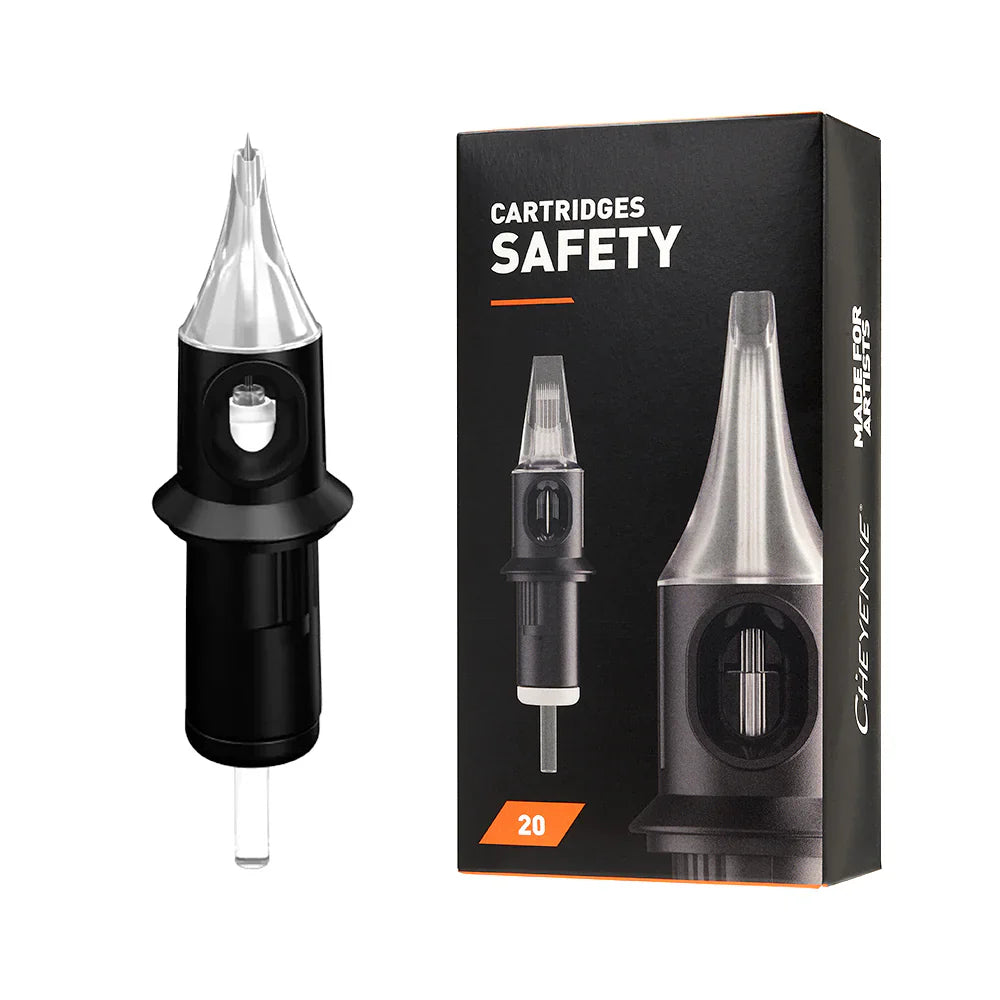 Cheyenne - 7RS LT #08 (0.25mm) - 20pc - Round Shader Tattoo Cartridges