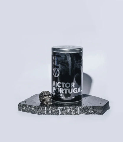Radiant Ink - Victor Portugal Darkest Collector's Tattoo Ink Set - 5 Bottles