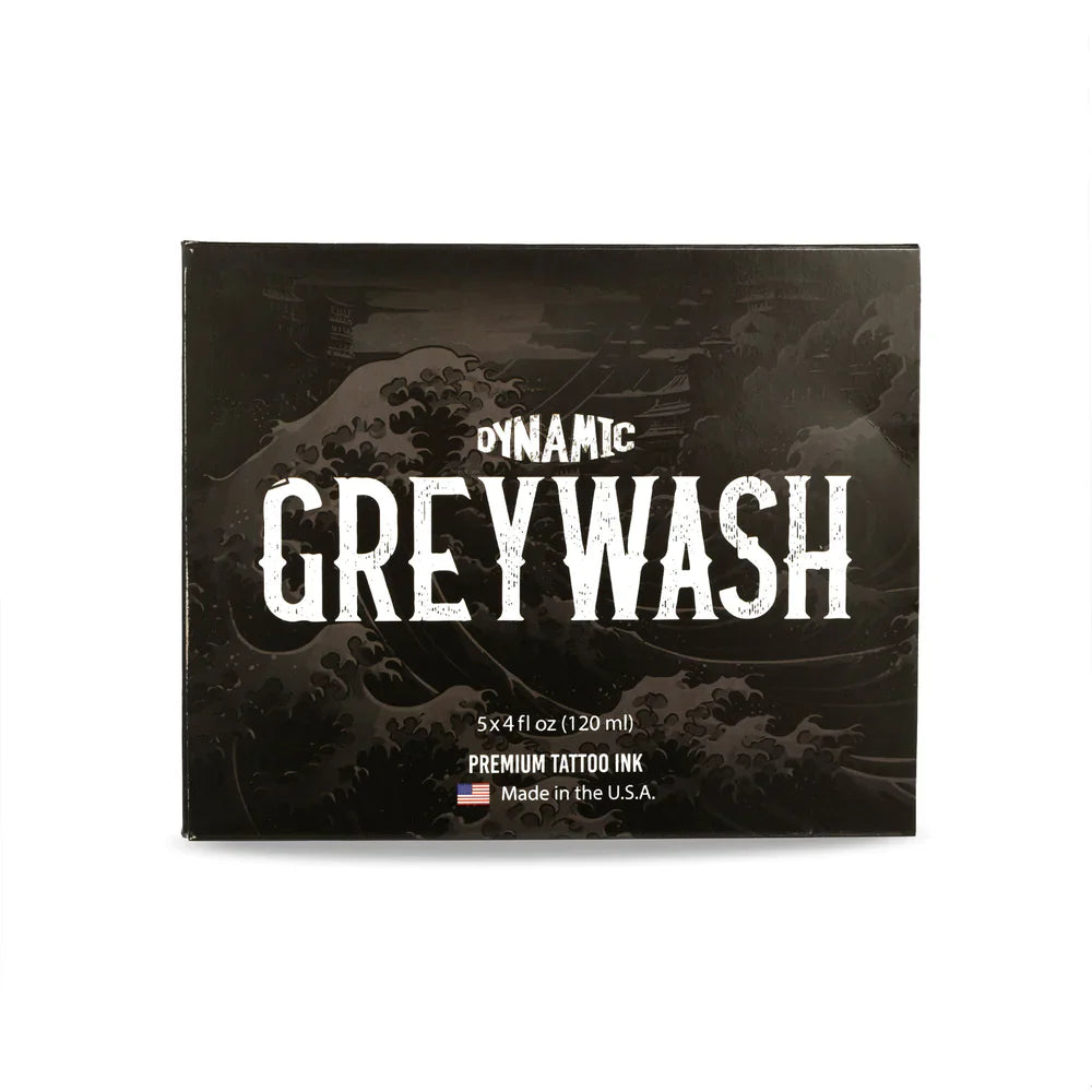 Dynamic Greywash Tattoo Ink Set 4 Bottles - 1oz