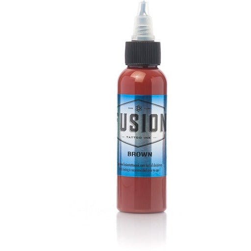 Fusion Ink - Color Brown 1 oz - TATX.comTATTOO INK