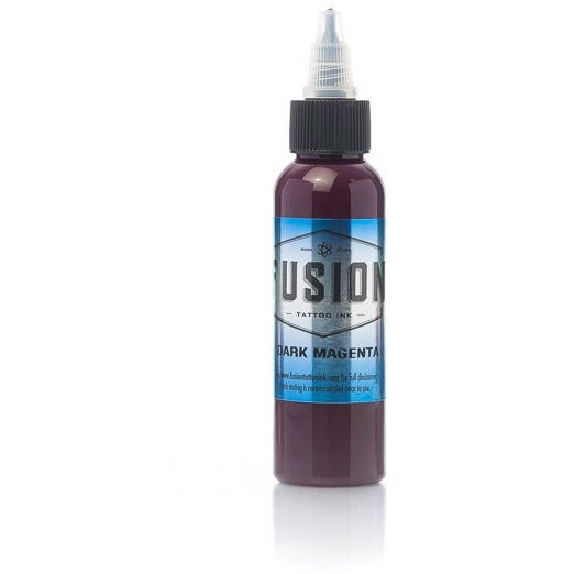 Fusion Ink - Color Dark Magenta 1 oz - TATX.comTATTOO INK