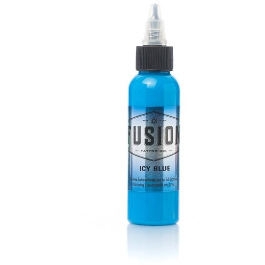 Fusion Ink - Color Icy Blue 1 oz - TATX.comTATTOO INK