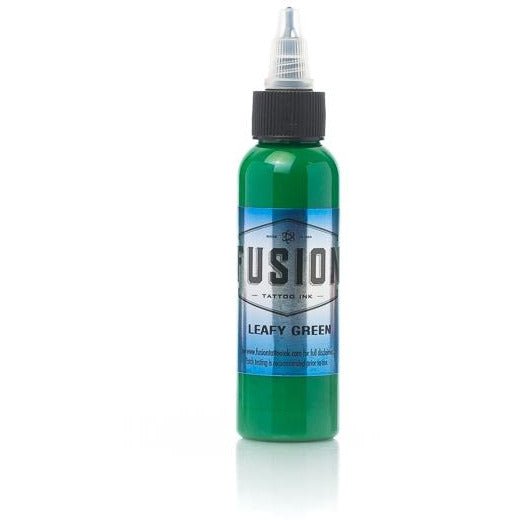 Fusion Ink - Color Leafy Green 1 oz - TATX.comTATTOO INK