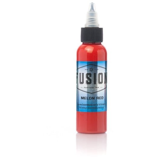 Fusion Ink - Color Melon Red 1 oz - TATX.comTATTOO INK