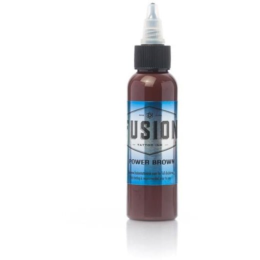 Fusion Ink - Color Power Brown 1 oz - TATX.comTATTOO INK