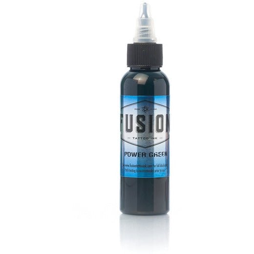 Fusion Ink - Color Power Green 1 oz - TATX.comTATTOO INK
