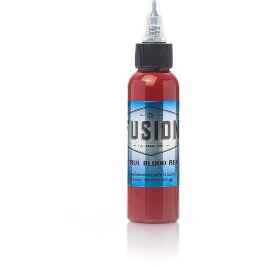 Fusion Ink - Color True Blood Red 1 oz - TATX.comTATTOO INK