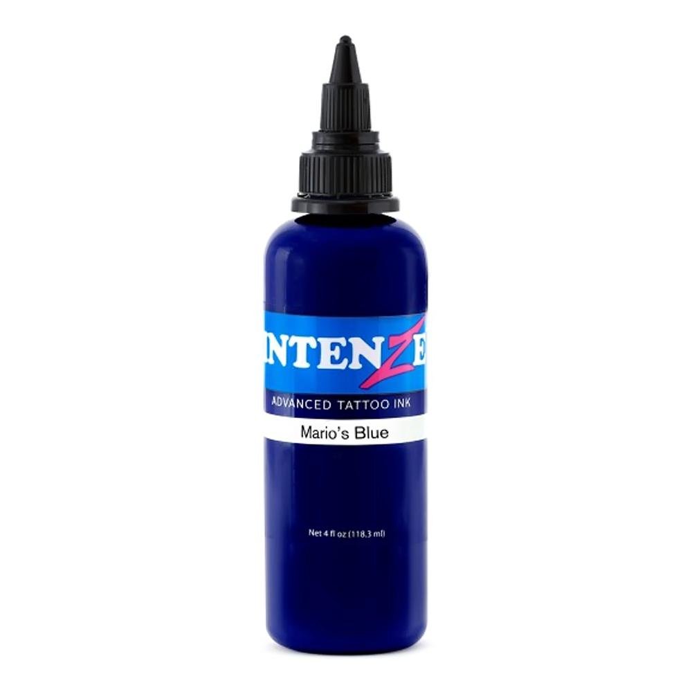 Intenze Tattoo Ink Mario's Blue - Miamitattoosupplies.comTATTOO INK