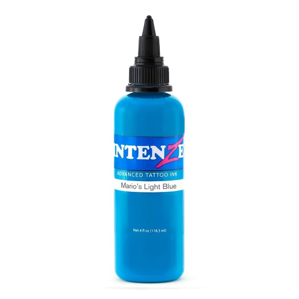 Intenze Tattoo Ink Mario's Light Blue - Miamitattoosupplies.comTATTOO INK