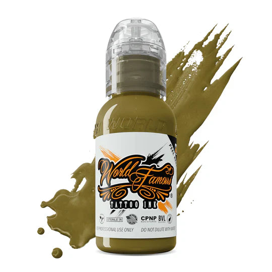 World Famous Tattoo Ink - 16 Color Ink Set #1 - 1 oz