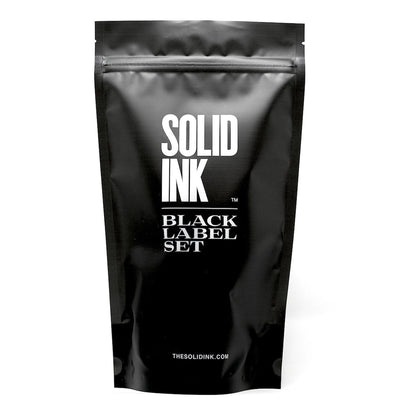 Solid Ink - Black Label 4 Bottles Grey Wash Set
