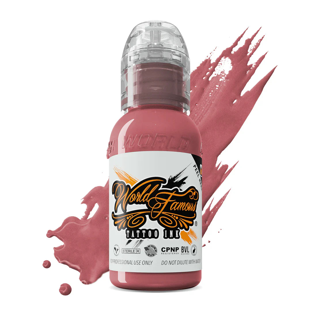 World Famous Tattoo Ink - Prince Albert Pink 1 oz