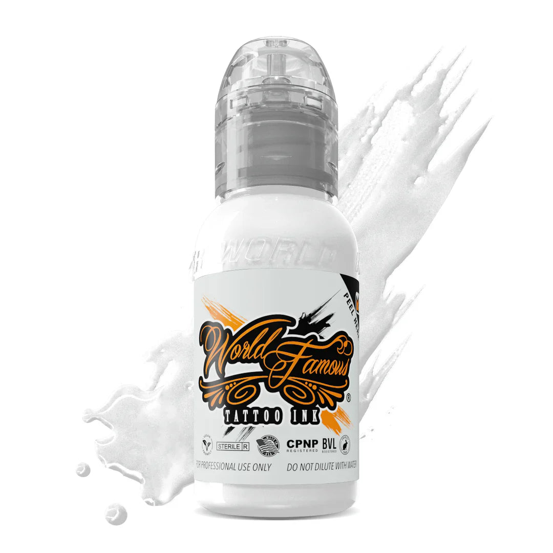 World Famous Tattoo Ink - White House 1 oz