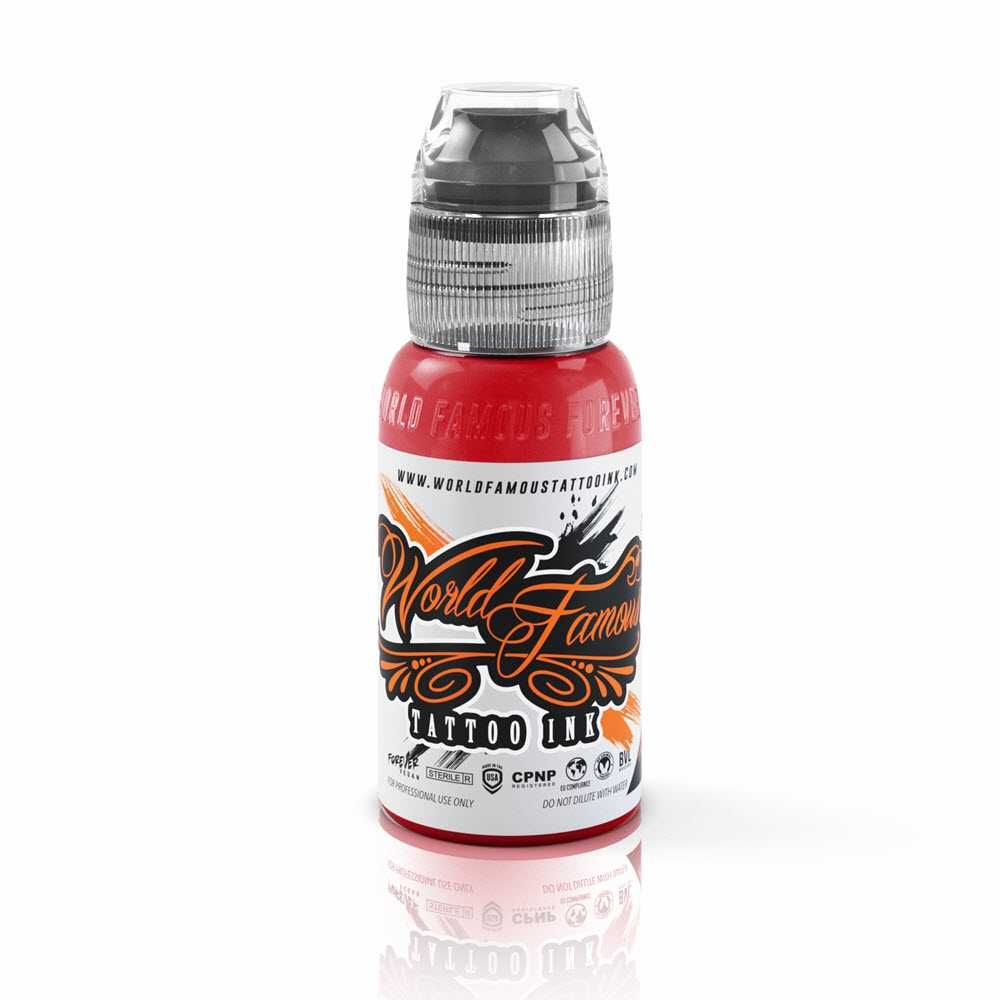 World Famous Tattoo Ink - Sailor Jerry Red 1 oz