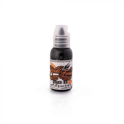 World Famous Tattoo Ink - True Black 1 oz